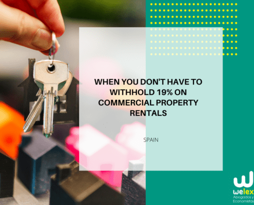 Uitzonderingen op de 19% bronbelasting bij verhuur van bedrijfsruimten in Spanje