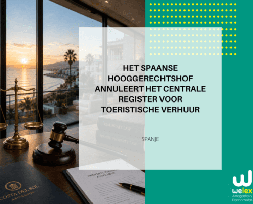 Hooggerechtshof vernietigt het nationale register voor toeristische verhuur in Spanje